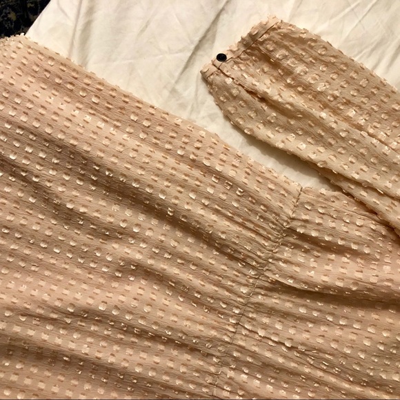 Blush Madewell Clipdot Dress - Picture 7 of 7